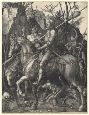 Albrecht Dürer or Durer Knight, Death and Devil